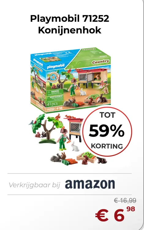 Aanbieding: Konijnenhok