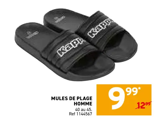 Offre: Mules de plage