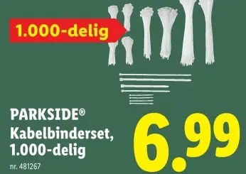 Promotie: Kabelbinderset