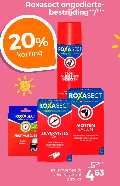 Aanbieding: Roxasect zilvervisjesval