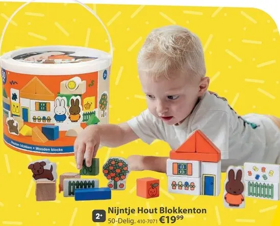 Aanbieding: Hout Blokkenton