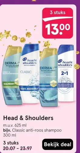 Aanbieding: Head & Shoulders