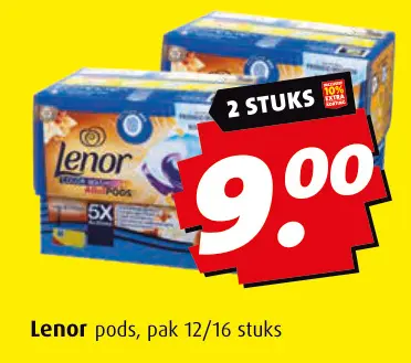 Aanbieding: Lenor pods