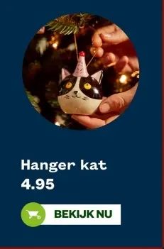 Aanbieding: Hanger kat