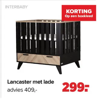 Aanbieding: Lancaster met lade
