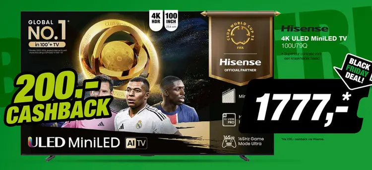 Aanbieding: 4K ULED MiniLED TV 100U79Q