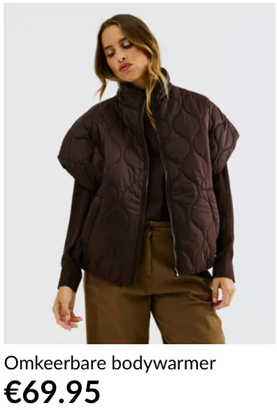 Promotie: JBC Omkeerbare bodywarmer
