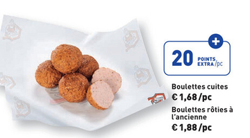 Offre: Boulettes cuites