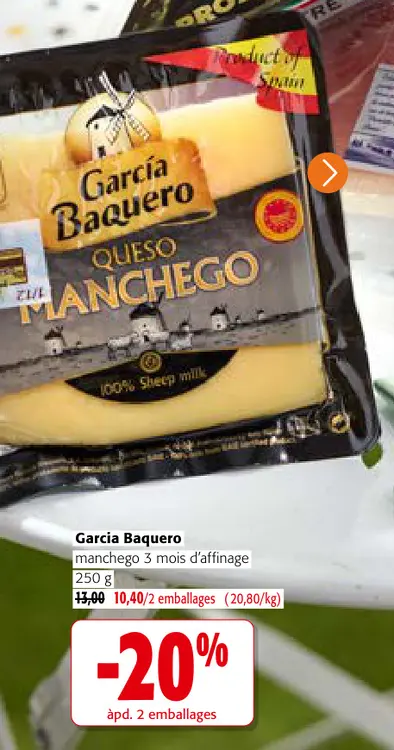 Offre: Queso Manchego