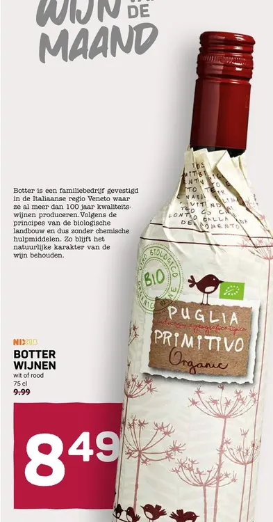 Aanbieding: Botter wijnen