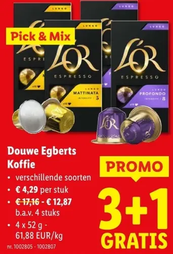 Promotie: Koffie