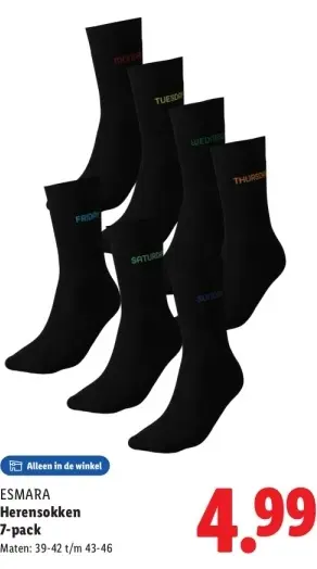 Aanbieding: Herensokken