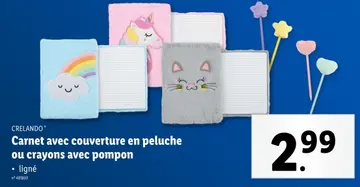 Offre: Carnet de notes