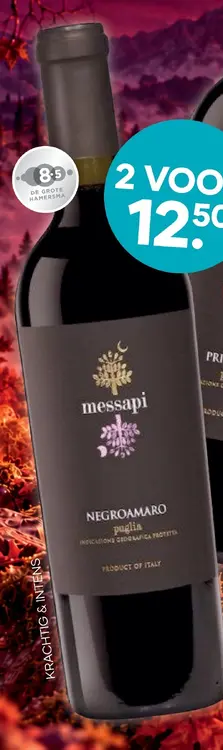 Aanbieding: Messapi Negroamaro / Primitivo Puglia