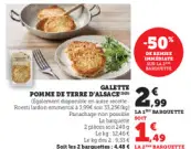 Offre: Galette pomme de terre d'alsace