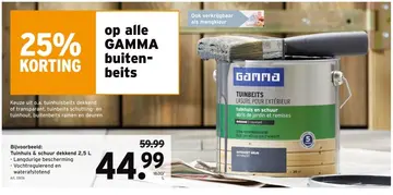 Aanbieding: Tuinhuis & schuur dekkend 2,5 L