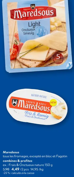 Offre: Maredsous