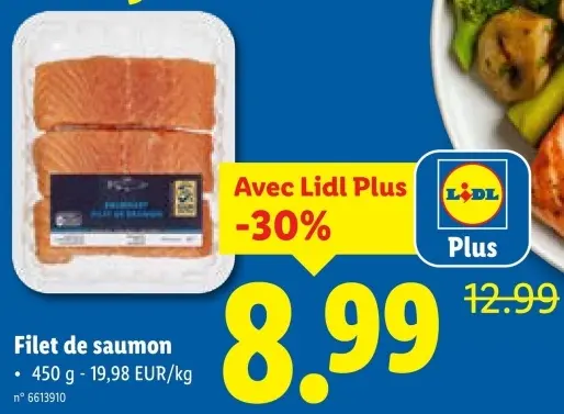Offre: Filet de saumon