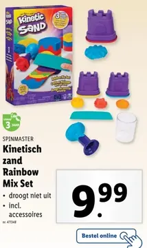 Aanbieding: Kinetisch zand Rainbow Mix Set