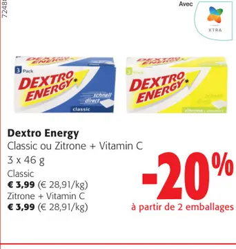 Offre: Dextro Energy