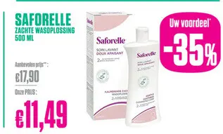 Aanbieding: Saforelle