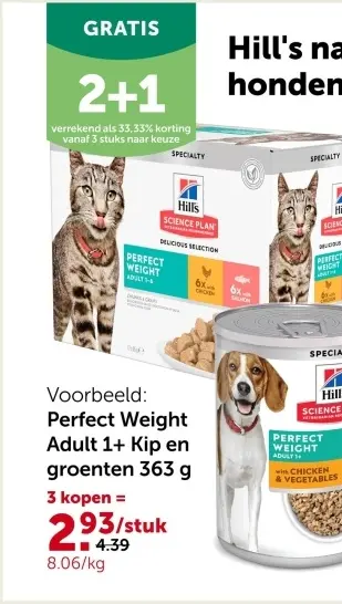 Promotie: Hill´s natvoer voor katten