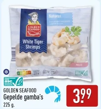 Aanbieding: Gepelde gamba's