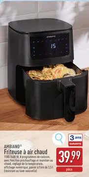 Offre: Friteuse à air chaud