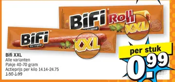 Aanbieding: Bifi XXL