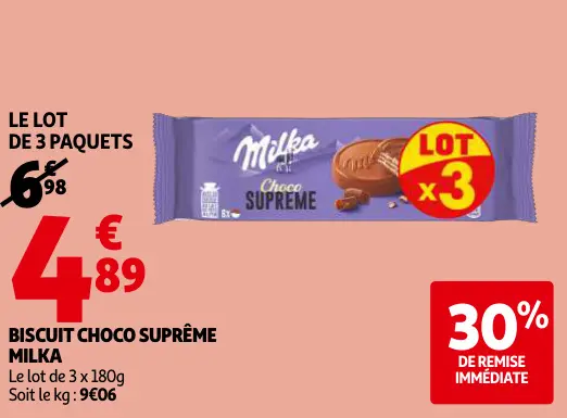 Promotie: Biscuit choco suprême