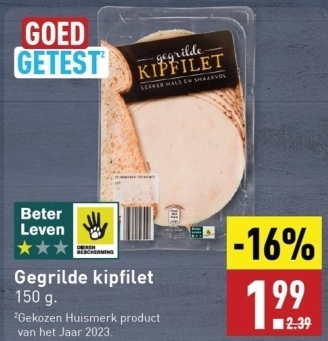 Aanbieding: Gegrilde kipfilet