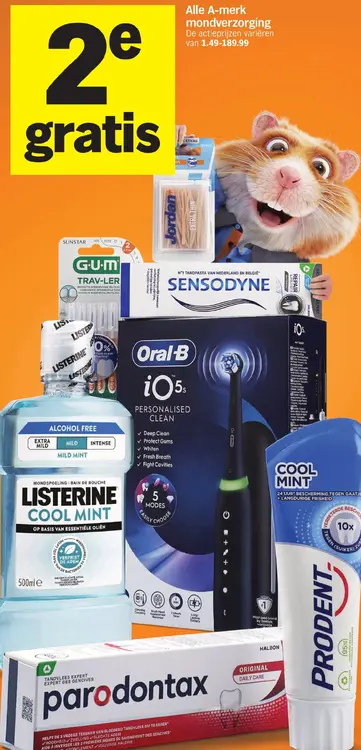 Aanbieding: Alle A-merk mondverzorging