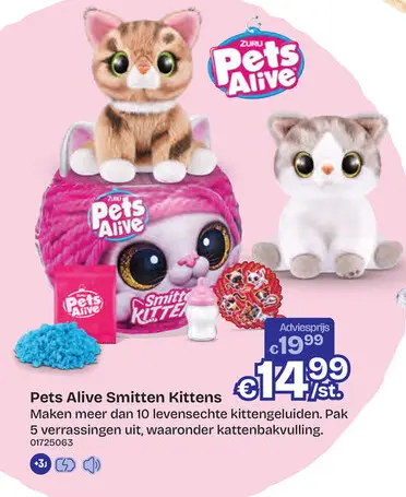 Aanbieding: Smitten Kittens katje