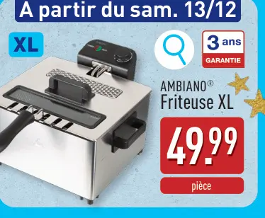 Offre: Friteuse XL