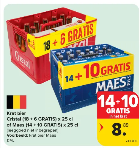 Promotie: Krat bier