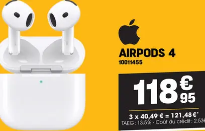 Offre: Airpods 4