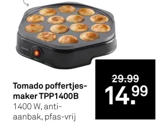 Aanbieding: poffertjesmaker TPP1400B