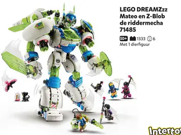 Aanbieding: LEGO DREAMZzz Mateo en Z-Blob de riddermecha