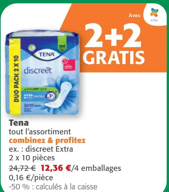 Offre: Tena discreet Extra