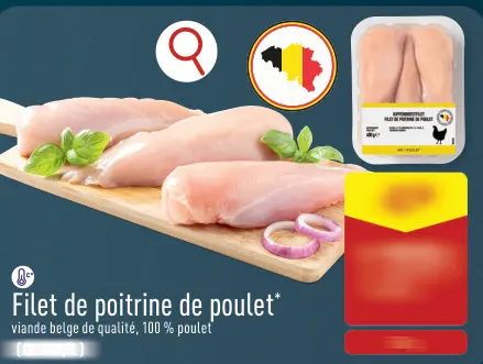 Offre: Filet de poitrine de poulet