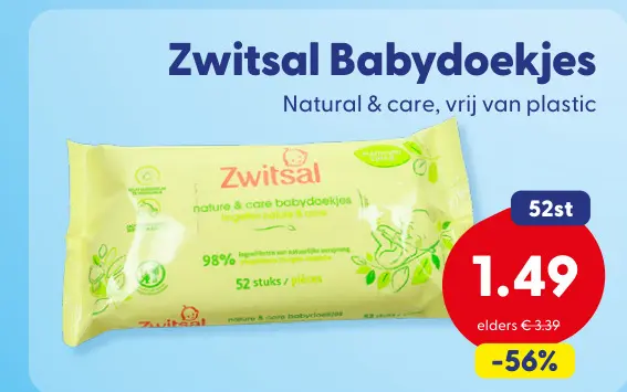 Aanbieding: Babydoekjes