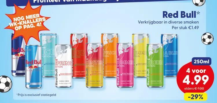 Aanbieding: Red Bull