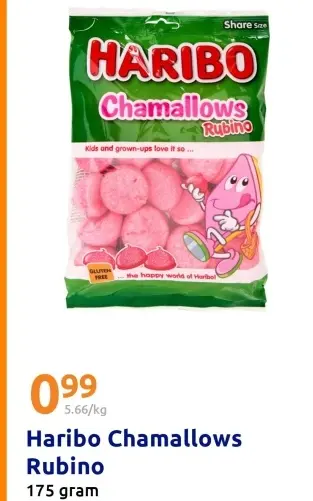 Aanbieding: Haribo Chamallows Rubino