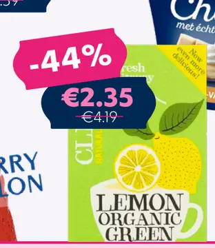 Aanbieding: Lemon Organic Green thee
