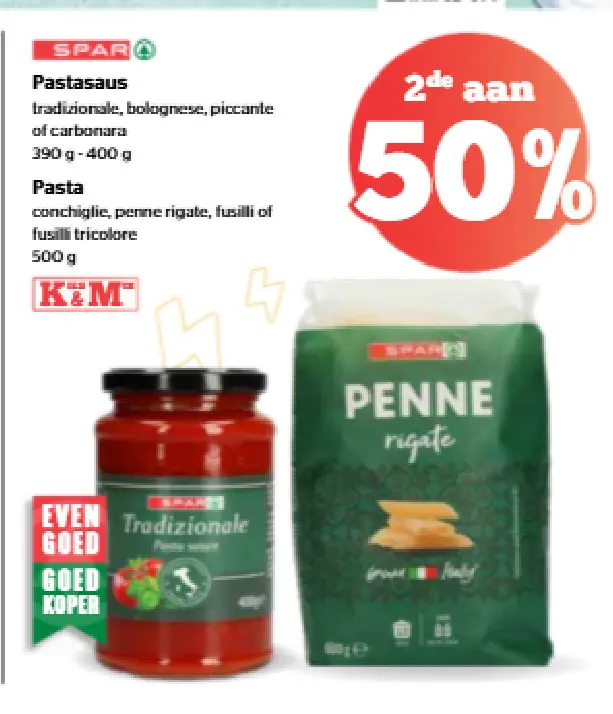 Promotie: Pastasaus & Pasta