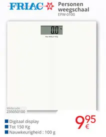 Promotie: Personen weegschaal