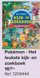 Aanbieding: Pokémon - Het leukste kijk- en zoekboek