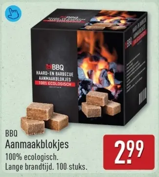 Aanbieding: Aanmaakblokjes