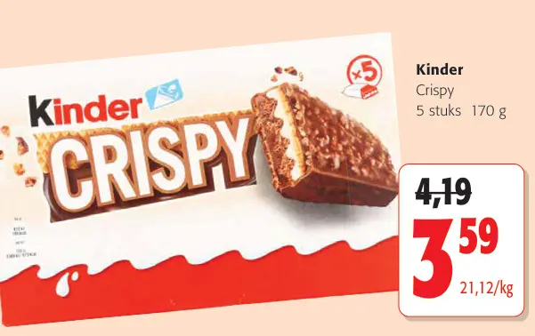 Promotie: Crispy