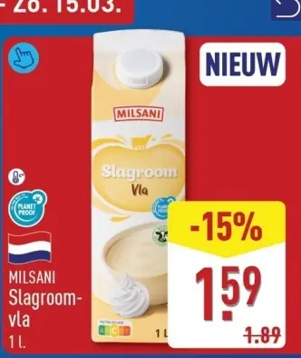 Aanbieding: Slagroom-vla